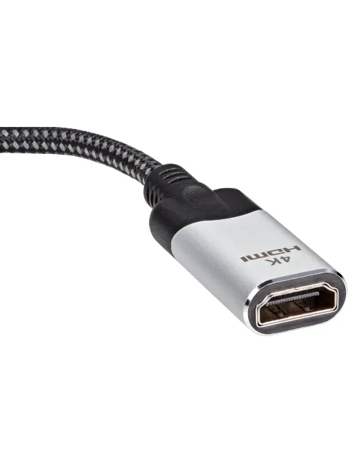 Адаптер DisplayPort(M) ---> HDMI(F) 0.15m 4K@60Hz VCOM <CG621M-0.15