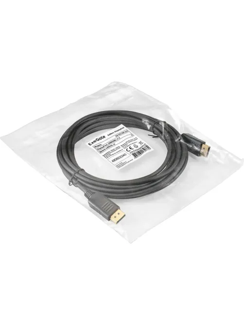 Кабель DisplayPort ExeGate EX-CC-DP-5.0 (20M/20M, 5м, v1.2) EX294680RUS