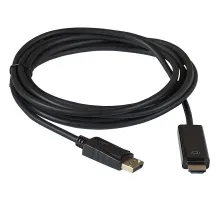 Кабель DP-HDMI ExeGate EX-CC-DP-HDMI-3.0 (20M/19M, 3м, экран) EX284917RUS