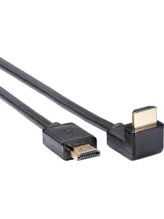 Кабель HDMI---HDMI ver 2.1 8K@60Hz угол 90град  1м, Telecom <TCG256-1M