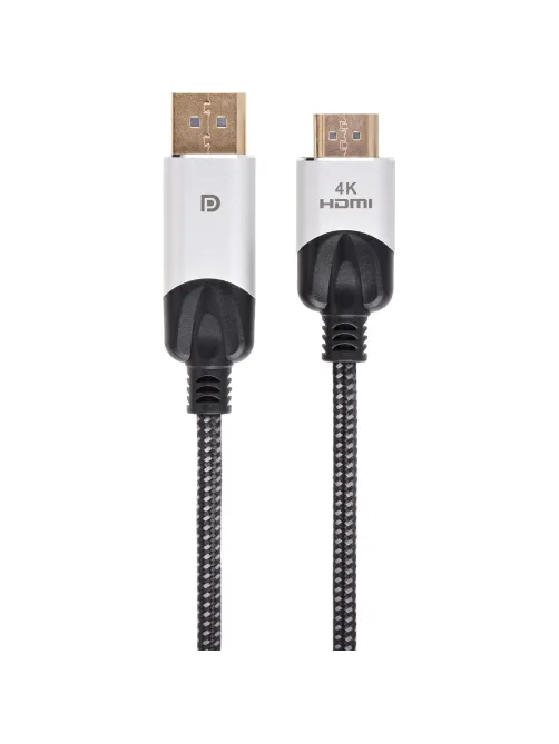 Кабель -переходник DisplayPort M-> HDMI M 4K@60Hz 1.8m VCOM (CG608M-1.8M)