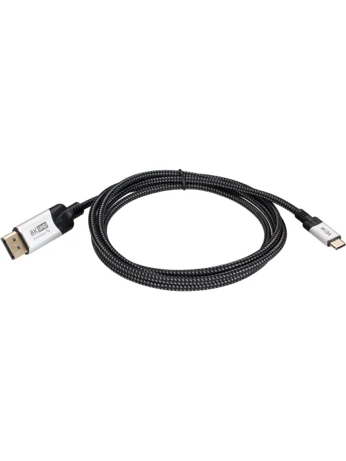 Кабель адаптер DP A(m) <-->USB 3.1 Type-Cm, 1.8m , VCOM <CU422VB-1.8