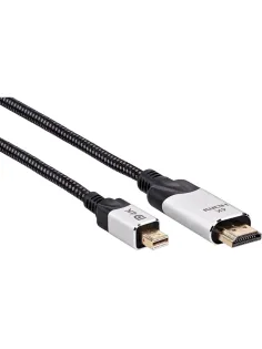 Кабель -переходник miniDisplayPort M-> HDMI M 4K@60Hz 1.8m VCOM(CG615M-1.8)