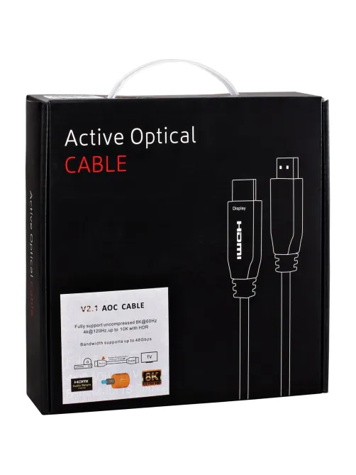 Кабель активный оптический HDMI 19M/M,ver. 2.1, 20m Telecom <TCG2120-20M