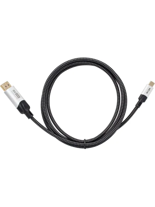Кабель адаптер DP A(m) <-->USB 3.1 Type-Cm, 1.8m , VCOM <CU422VB-1.8