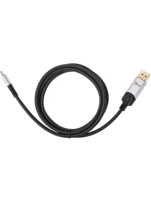 Кабель адаптер USB 3.1 Type-Cm --> DP(m), 1.8m ,VCOM <CU422MCV-1.8M