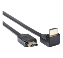 Кабель HDMI---HDMI ver 2.1 8K@60Hz угол 90град  2м, Telecom <TCG256-2M