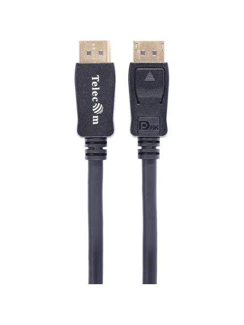 Кабель DP-DP соединительный 1.4V 8K@60Hz  2м , Econom, Telecom (TCG745C-2M)
