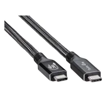 Кабель USB4 TypeCM/CM 8K@30Hz, 40GBps, PD 240W, медь Telecom 3м <TUS840-3M