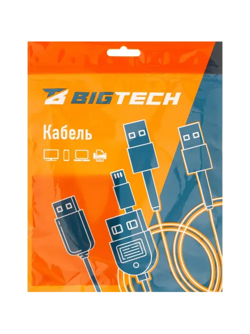 Кабель Bigtech (OAVDC14) HDMI 4K 2.0 M/M, 5м, чер