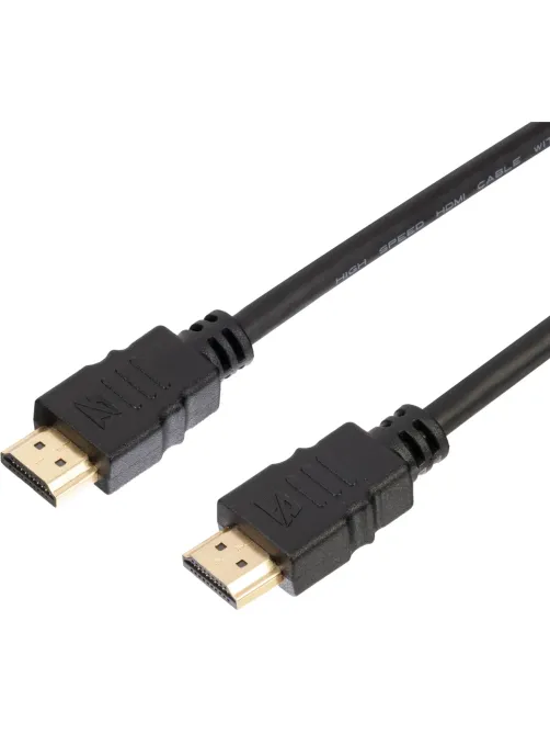 Кабель Bigtech (OAVDC12) HDMI 4K 2.0 M/M, 1 м, чер