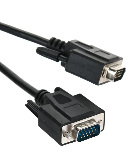 Кабель (соединит.) SVGA (15m/15m) 1,8m 2 фильтра TV-COM (QCG341AD-1.8M)