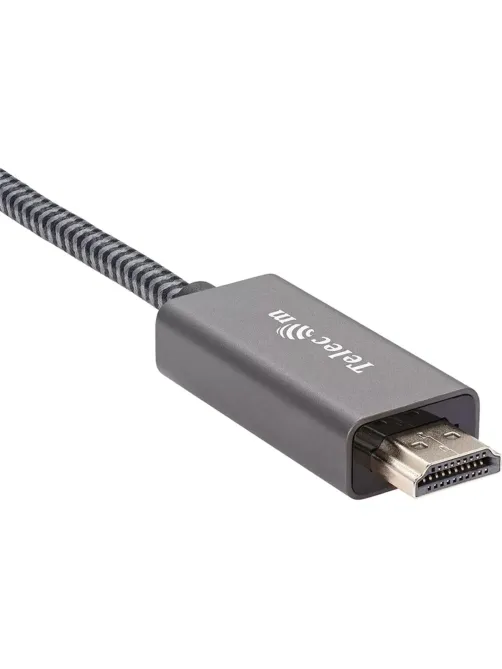 Кабель Telecom (TA561M-1.8M) DisplayPort M-> HDMI M 4K@60Hz 1.8m оплетка