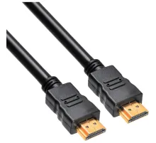 Кабель HDMI - HDMI, M/M, 1.8 м, v1.4, Buro, чер, HDMI-19M/19M-1.8M-MG