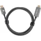 Кабель Telecom (TA561M-1.8M) DisplayPort M-> HDMI M 4K@60Hz 1.8m оплетка