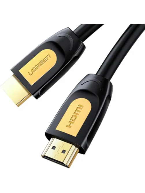 Кабель UGREEN HD101 HDMI 4K цвет желтый/черный, 3м (10130)