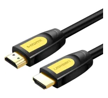 Кабель UGREEN HD101 HDMI 4K цвет желтый/черный. 1м (10115)