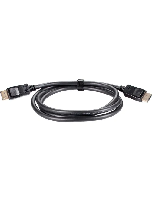 Кабель соединит DP-DP 1.4V 8K@60Hz  1.5м , Econom, Telecom (TCG745C-1.5M)