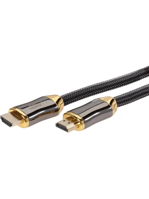 Кабель HDMI 19M/M,ver. 2.1, 8K@60 Hz 1m  Telecom <TCG300-1M