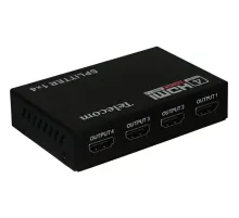 Разветвитель HDMI 1=>4 , каскадируемый , 1.4v+3D Telecom <TTS5020