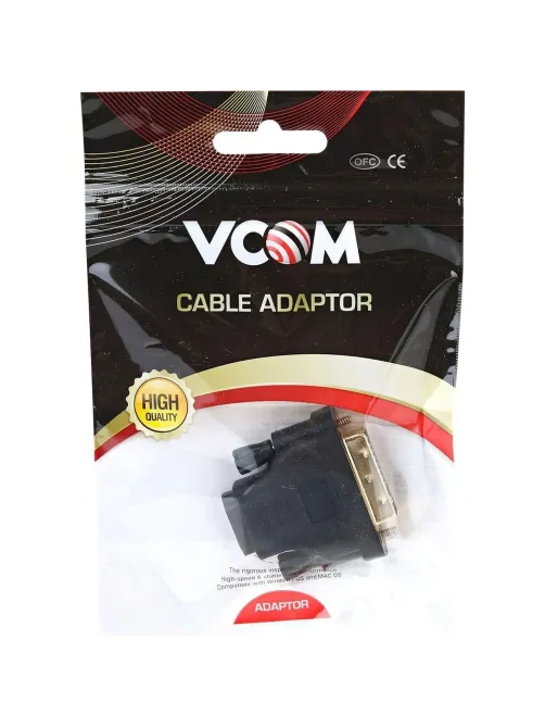 Переходник HDMI - DVI-D, F/M, 25 м, VCOM, VAD7818
