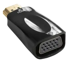 Переходник ExeGate (EX294718RUS)HDMI-VGA/EX-A-HDMI-VGA-001 (19M/15F)
