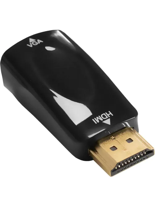 Переходник ExeGate (EX294718RUS)HDMI-VGA/EX-A-HDMI-VGA-001 (19M/15F)