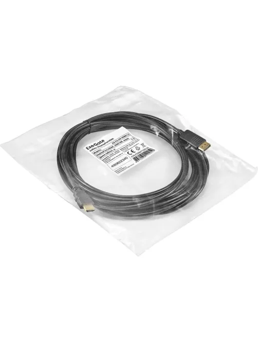 Кабель DP-HDMI ExeGate EX-CC-DP-HDMI-7.5 (20M/19M, 7,5м, экран) EX294712RUS