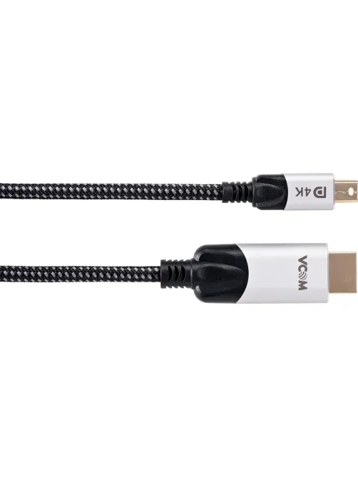 Кабель -переходник miniDisplayPort M-> HDMI M 4K@60Hz 1.8m VCOM(CG615M-1.8)