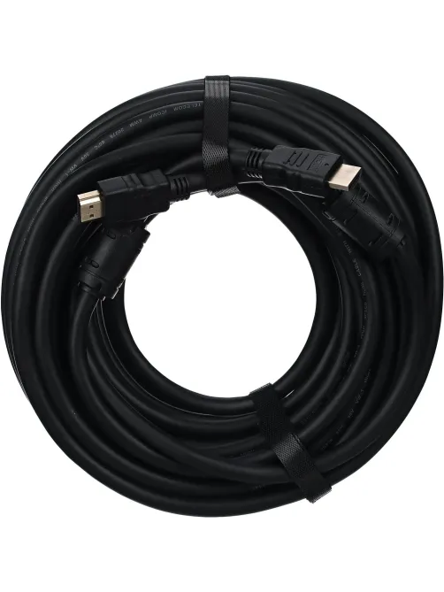 Кабель HDMI-19M-HDMI-19M ver 2.0+3D/Ethern,2 ф-ра 20m Telecom (TCG200F-20M)