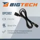 Кабель питания C13(F)-C14, 10А, 0,75мм2, 1.8м, чер (OPC002)