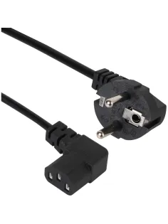 Кабель комп - розетка 220V EU (угол-угол) 3m, iOpen <ACE021R-3.0M