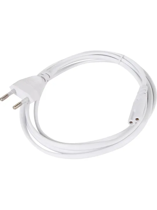 Кабель питания IEC-320-C7, 2-pin 1,8m , белый, iOpen<ACE023-W-1.8M