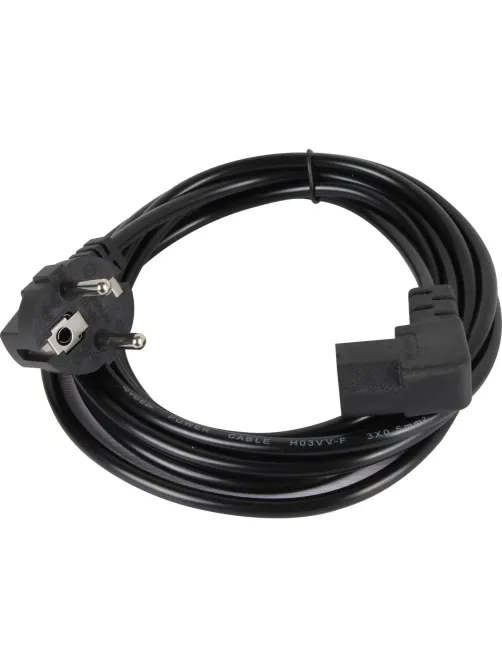 Кабель комп - розетка 220V EU (угол-угол) 3m, iOpen <ACE021R-3.0M
