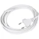 Кабель питания IEC-320-C7, 2-pin 3m ,белый, iOpen<ACE023-W-3.0M