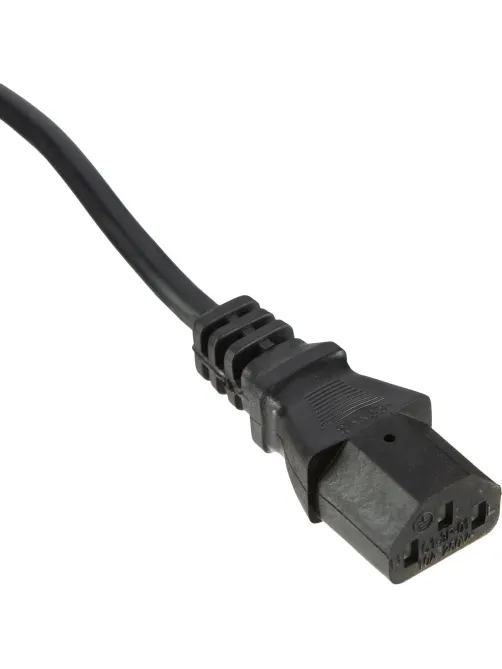 Кабель питания Euro-C13 (F), 10А, 0,75мм2, 1.8м, чер (OPC001)