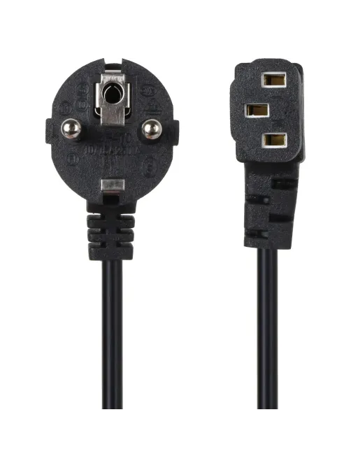 Кабель комп - розетка 220V EU (угол-угол) 3m, iOpen <ACE021R-3.0M