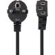 Кабель комп - розетка 220V EU (угол-угол) 3m, iOpen <ACE021R-3.0M