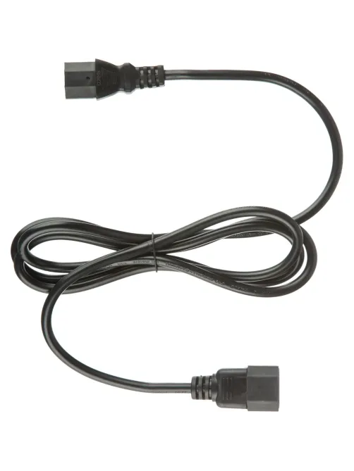 Кабель питания C13(F)-C14, 10А, 0,75мм2, 1.8м, чер (OPC002)