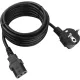 Кабель (питания) Cablexpert PC-186-1-3M,3м,Schuko-C13,Сечение 3x1кв.мм,черн