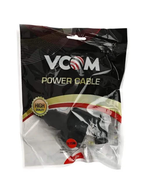 Кабель -переходник UPS -> розетка 3Gx0,75mm2 медь <VDE> VCOM 0.15m <CE002