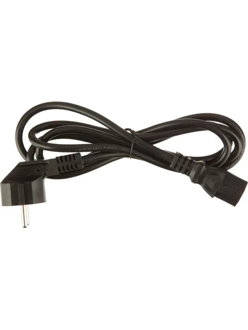 Кабель питания Euro-C13 (F), 10А, 0,75мм2, 1.8м, чер (OPC001)