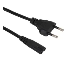 Кабель питания IEC-320-C7, 2-pin 3m ,черный, iOpen<ACE023-3.0M