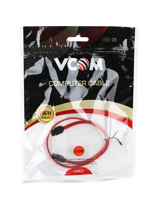 Кабель SATA интерфейсный 45/50см VCOM <VHC7660