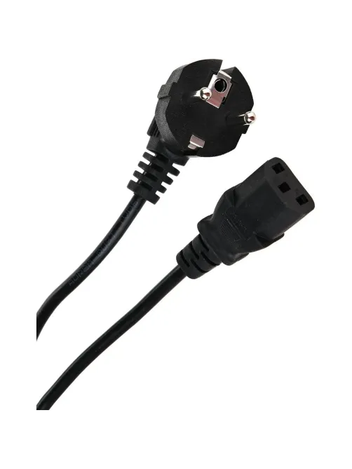 Кабель комп -> розет 220V ( угл Евровилка) 3Gx0,5mm2 1.8м iOpen ACE021-1.8M