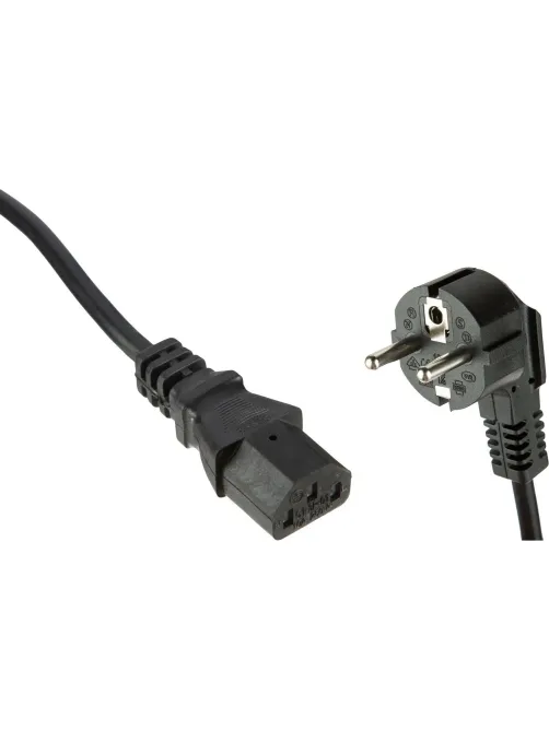Кабель питания Euro-C13 (F), 10А, 0,75мм2, 1.8м, чер (OPC001)