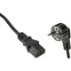 Кабель питания Euro-C13 (F), 10А, 0,75мм2, 1.8м, чер (OPC001)