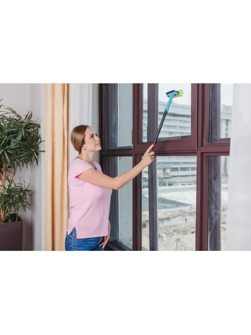 Швабра для мытья окон Step (губка, сгон, черенок 44см) SV3869НБС