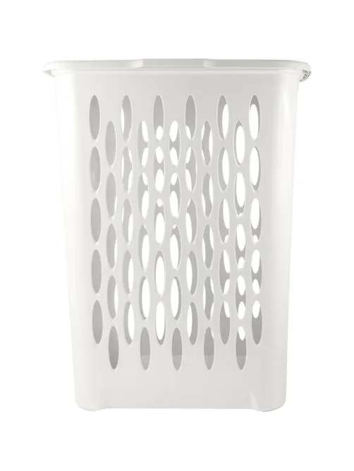 Корзина для белья Keeplex Light с крышкой 37л белое облако