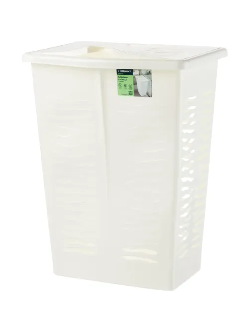 Корзина для белья Keeplex Regular 42л 39,8х29,9х53,7см белое облако